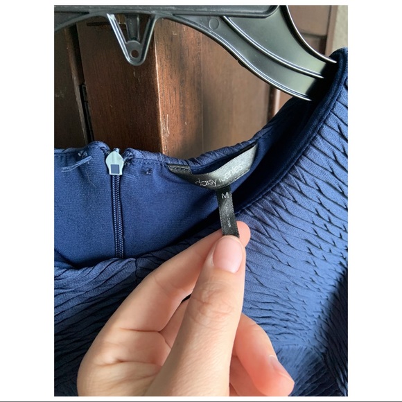 Daisy Fuentes Blue Knee Length Dress 👗 - Picture 3 of 4